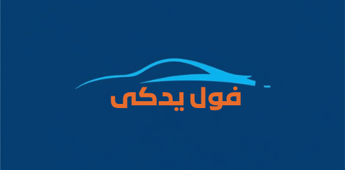 Modern Logo with Gradient Car and Persian Text